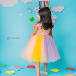 Tutu style ruffled Unicorn Dress