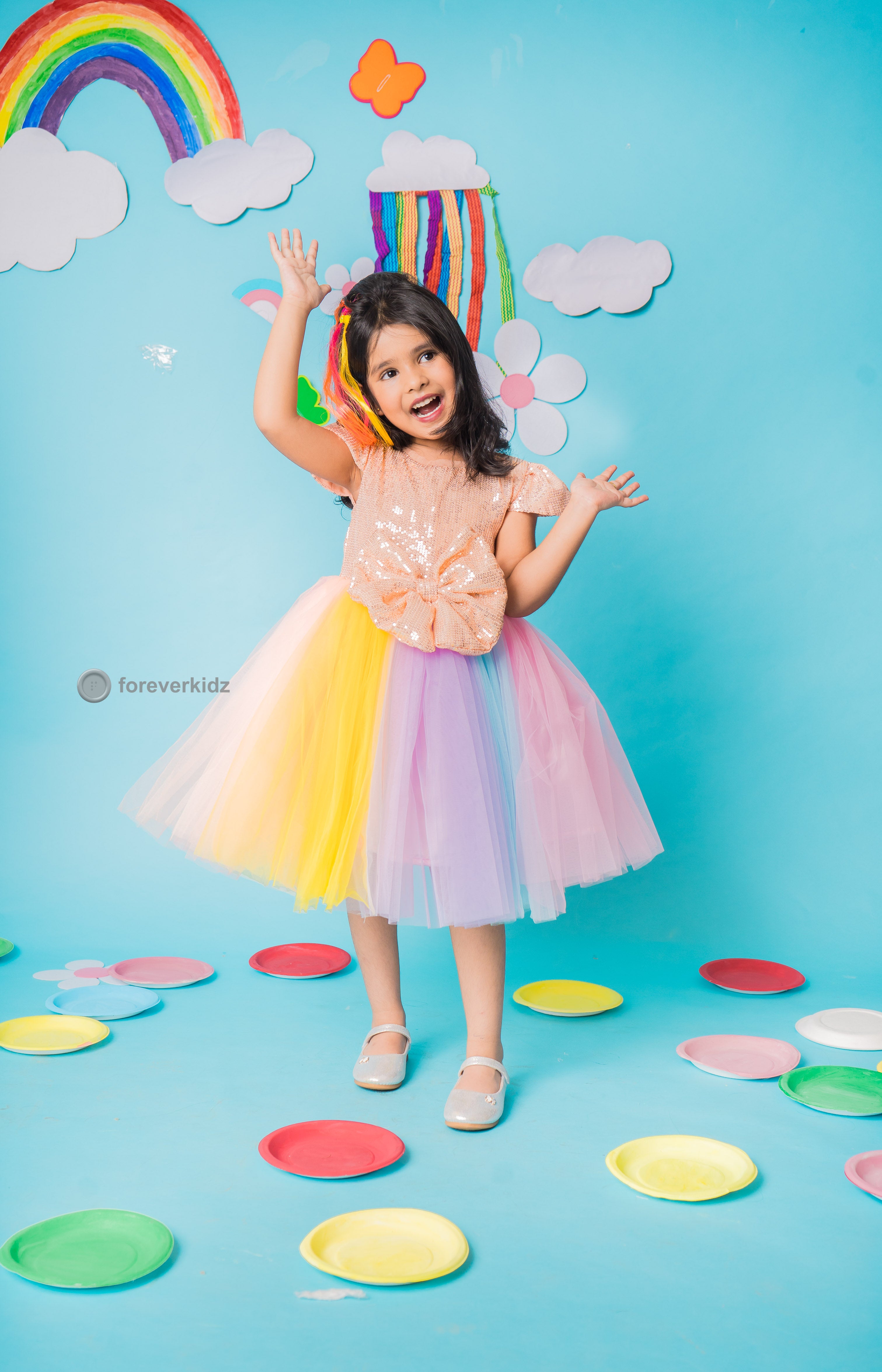 Rainbow Unicorn Dazzle Dress