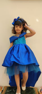 Load image into Gallery viewer, Sky and Star Hi Low Party Dress Gown Forever Kidz 

