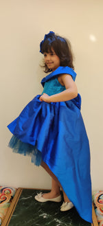 Load image into Gallery viewer, Sky and Star Hi Low Party Dress Gown Forever Kidz 
