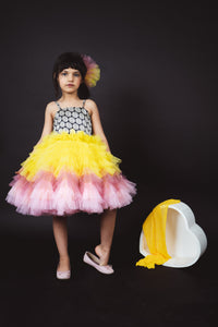 Swirly Blossom Dress