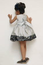 Load image into Gallery viewer, The Mystic Silver Dress Frock Forever Kidz 
