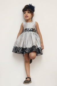 The Mystic Silver Dress Frock Forever Kidz 