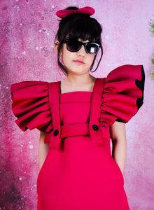 Twist In pink Dress