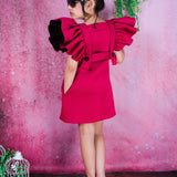 Twist In pink Dress