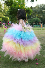 Load image into Gallery viewer, Unicorn Party Dress Gown Forever Kidz 
